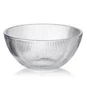 Mondex Skleda steklo Modern Kitchen MIŠKA 22,5x11x10 cm prozorna 2L, (5000179694)