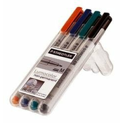 STAEDTLER flomastri Lumocolor M 315/4, 4 kosi