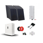 SolarEdge Hibridna Trifazna sončna elektrarna 9,3kWp-10.000W z 9,2kWh li-ion baterijami