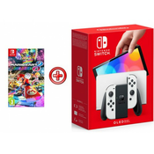 Nintendo Switch OLED 7 64GB bela in MarioKart 8 Deluxe
