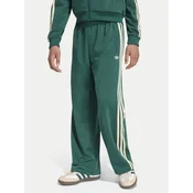 ADIDAS ORIGINALS Hlače Firebird smaragd/bela