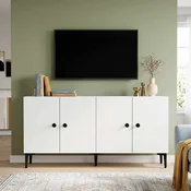 Hanah Home komoda Sherifa 180, 180 cm, bela