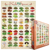 Eurographics - Puzzle Bylinky a korenie - 1 000 kosov