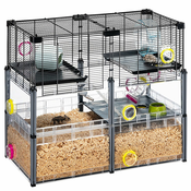 Ferplast Multipla Hamster Crystal Cage za hrčke