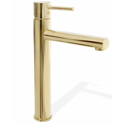 Rea Tess pipa za umivalnik Gold High