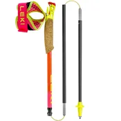LEKI Ultratrail FX.One SL palice, neonpink-pasteloranžna-neonrumena (105 cm)