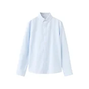 MANGO KIDS Srajca ROXFORDR  svetlo modra / bela