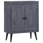 Vidaxl Komoda iz trdnega mangovega lesa 60x30x76 cm