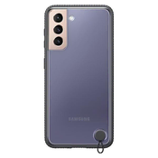 shumee Ovitek za Samsung Galaxy S21 Plus, prozoren, črn