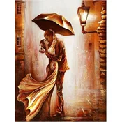 Norimpex - Puzzle Diamantova slika: Poljub v dežju 30x40cm - 1 - 39 kosov