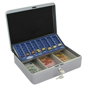Rottner Kutija za novac Euro (D x Š x V: 300 x 240 x 90 mm, Siva)