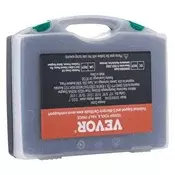 VEVOR Komplet krožnih rezalnikov 6 kosov globina rezanja 25 cm premer rezanja 127 do 27 cm z vodilnim zatičem