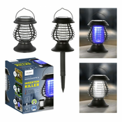 WEBHIDDENBRAND Solarna LED dekorativna svjetiljka s električnim hvatačem komaraca (82111)