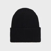 Cropp - Črna kapa beanie - črna
