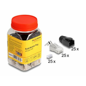 Delock konektor CAT.6A, CAT.7 FTP Easy Connect pak/25 66903