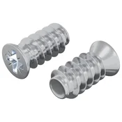 Vidaxl Vijak 2 szt. srebrna M6 x 12 mm elezo