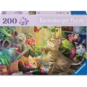Ravensburger - Puzzle Igrive mačke XXL - 200 kosov