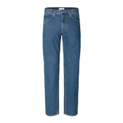 SELECTED Kavbojke SLH175 BEN KORI moder denim