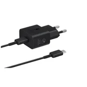 SAMSUNG Kucni punjac EP-T2510 sa kablom 25W, Crni
