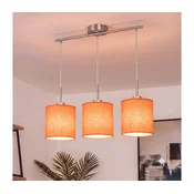 Brilagi - LED lestenec na jeklenem lanku NUBILA 3xE27/60W/230V oranžen