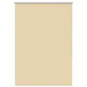Vidaxl Rolo zatemnjena bež 115x150cm tkanina širina 110,7cm poliester