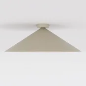 Stropna svetilka EMIBIG MONO 1L PLAFON, mokka/opalna