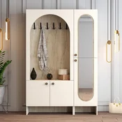 Hanah Home Civiluk Palermo Km, 135x 200,6x 37 cm, Krem