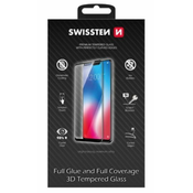 Swissten zaščitno steklo 3D Full Glue Glass za Iphone 13/13 Pro