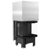 Kratki vgradni kamin NBC/600/400/BLACK