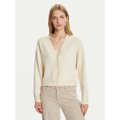 Vero Moda Pletena jopica Gold Art 10332210 Bež Regular Fit