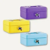 Mini kasa za novac 12,9x9,5x6,2cm, sort boja