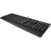 Lenovo 4Y41R64588 tipkovnica, Dom/Pisarna, USB, US English, črna