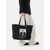 Ročna torba KARL LAGERFELD B1W50059 Črna