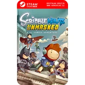 Scribblenauts Unmasked a DC Comics Adventure - Steam koda brez škatlice (WINDOWS PC | STEAM DECK)