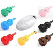 Kokio sopran ukulele plastic Transparent Orange