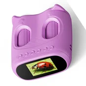 INF 2-v-1 mikroskop in teleskop s 2MP kamero, 1000X in 2.0-inch zaslonom Purple, (5000234119)