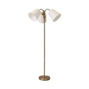 PR Home Stojna svetilka Amy, zlata/bela, s tremi žarnicami, višina 150 cm, E27 - Dnevna soba/jedilnica - Skandinavski - zlata, bela - Kovina
