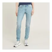 G-Star za ženske. D25914-D829-424 Kavbojke 3301 Skinny blue (26/30), Modra, Priložnostno, Bombaž, Džins