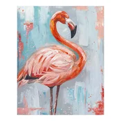 Homestar Oljna slika 80x100 cm flamingo