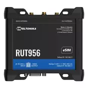 Teltonika Networks RUT956 (EU) 4G LTE ROUTER with eSIM