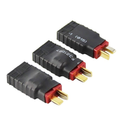 3-delni T-deans moški na TRX ženski adapter za RC | USB priključek 7,4 V | Združljiv z Lipo baterijami