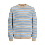 JACK & JONES Pulover JORBEN kamela/azur/bela
