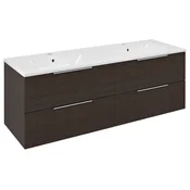 SAPHO CIRASA Rustikalna Kopalniška Omarica 140cm z Dvojumivalnikom, Borov Deco