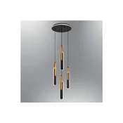 Opviq luster 1426-4A, LED 65 W, crni