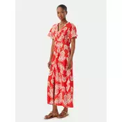 LOLA CASADEMUNT Poletna obleka LS2616137 Svetlo rdeča Regular Fit