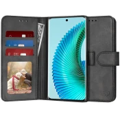 Etui Techsuit Diary Book za Honor Magic6 Lite - črn