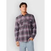 Rip Curl Count Flannel Shirt charcoal grey