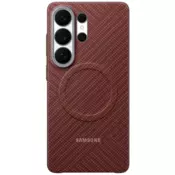 Ovitek Samsung Carbon Magnet ovitek za Samsung Galaxy S26 Ultra rdeč (EF-KS948SREGWW)