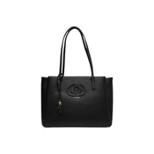 GUESS Nakupovalna torba ISOLA MULTI COMPE HWBG99 05230 črna