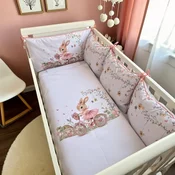 3900 Posteljina Zeka roze